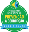 logo do programa nacional de combate á corrupção - participe